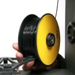 Impressora 3D em funcionamento