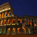 Coliseu de Roma antigo