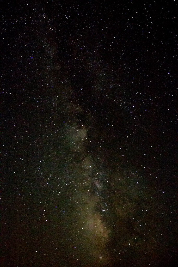 Via Láctea vista no céu noturno