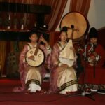 Instrumento musical em um show