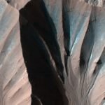 Superfície de Marte fotografada por sonda da NASA