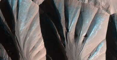 Superfície de Marte fotografada por sonda da NASA