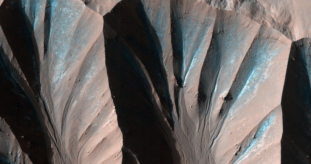 Superfície de Marte fotografada por sonda da NASA